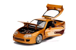 TOYOTA SUPRA YEAR 1995 SLAP JACK'S MOVIE 2 FAST 2 FURIOUS 2003 GOLDEN — фото 2