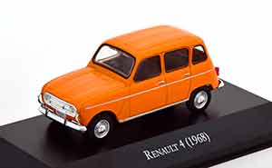 RENAULT 4 1968 ORANGE