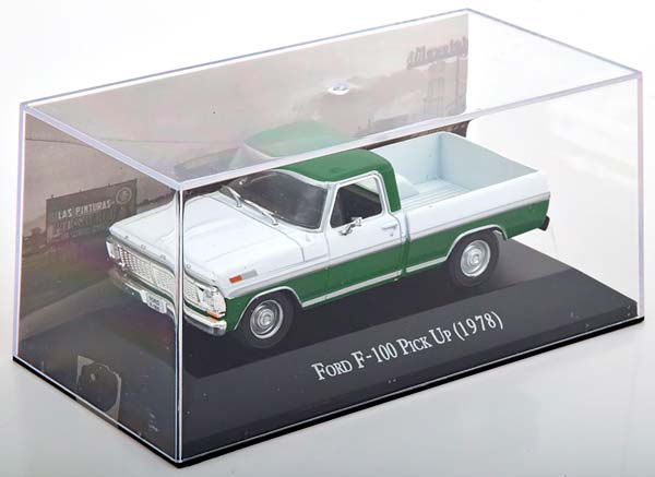 FORD F-100 PICK UP 1978 WHITE / GREEN / ФОРД F-100 ПИК БЕЛЫЙ ЗЕЛЕНЫЙ — фото 3