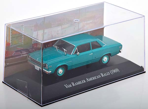 VAM RAMBLER AMERICAN RALLY 1969 GREEN METALLIC / ВАМ РАМБЛЕР АМЕРИКАН РАЛЛИ ЗЕЛЕНЫЙ МЕТАЛЛИК — фото 3