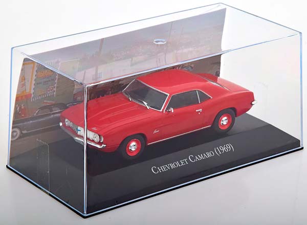 CHEVROLET CAMARO 1969 RED / ШЕВРОЛЕ КАМАРО КРАСНЫЙ — фото 3