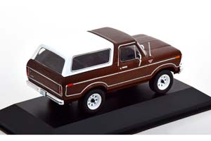 FORD BRONCO 1978 BROWN METALLIC/WHITE — фото 2