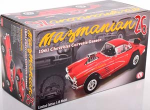 CHEVROLET CORVETTE GASSER 1961 RED METALLIC — фото 6
