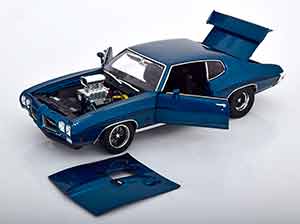 PONTIAC GTO JUDGE DRAG OULAWS 1970 BLUEMETALLIC — фото 3