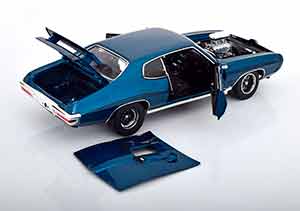 PONTIAC GTO JUDGE DRAG OULAWS 1970 BLUEMETALLIC — фото 4