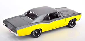 PONTIAC GTO RESTOMOD 1966 GREY METALLIC YELLOW — фото 2