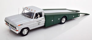 FORD F-350 RAMP TRUCK ALLAN MOFFAT RACING 1970 SILVER GREEN — фото 3
