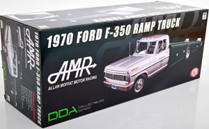 FORD F-350 RAMP TRUCK ALLAN MOFFAT RACING 1970 SILVER GREEN — фото 5