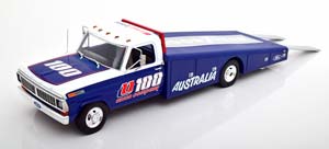 FORD F-350 RAMP TRUCK ALLAN MOFFAT RACING 1970 SILVER GREEN — фото 4