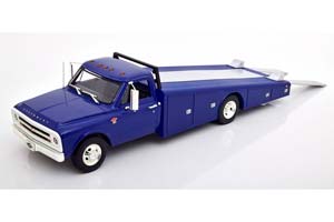 CHEVROLET C-30 RAMP TRUCK 1967 BLUE — фото 3
