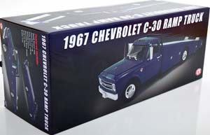 CHEVROLET C-30 RAMP TRUCK 1967 BLUE — фото 4