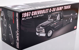 CHEVROLET C-30 RAMP TRUCK BLACK CUSTOM 1967 — фото 5