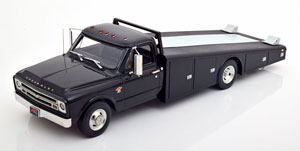 CHEVROLET C-30 RAMP TRUCK BLACK CUSTOM 1967