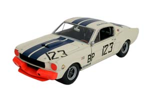 SHELBY GT350 NO 123 1965 WHITE BLUE