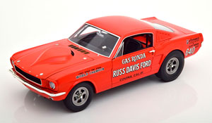 FORD MUSTANG A/FX GAS RONDA 1965 ORANGE
