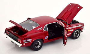 FORD MUSTANG BOSS 429 GASKET DRAG OUTLAWS 1969 DARKRED-METALLIC — фото 4