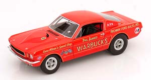 FORD MUSTANG A/FX WARBUCKS 1965 RED GOLDEN
