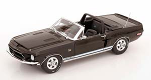 FORD SHELBY MUSTANG G.T.500 CONVERTIBLE 1968 BLACK — фото 1
