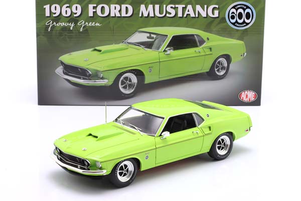 FORD MUSTANG 600 COUPE YEAR 1969 GREEN / ФОРД МУСТАНГ 600 КУПЕ ЗЕЛЕНЫЙ — фото 3