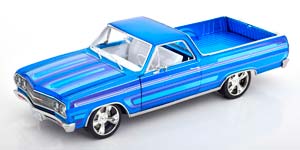 CHEVROLET EL CAMINO PICK-UP CUSTOM 1965, BLUE MET