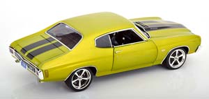 CHEVROLET CHEVELLE SS RESTOMOD 1970 GREEN METALLIC BLACK — фото 2