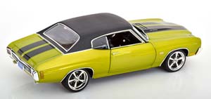 CHEVROLET CHEVELLE SS RESTOMOD 1970 GREEN METALLIC MATT-BLACK — фото 2