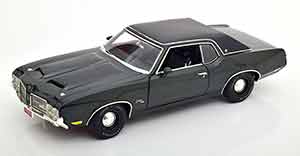 OLDSMOBILE CUTLASS SX ROCKET 455 1971 DARKGREEN-METALLIC BLACK