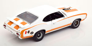 OLDSMOBILE 442 HURST DRAG OUTLAW 1972 WHITE GOLDEN — фото 2