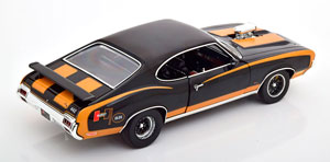OLDSMOBILE 442 HURST DRAG OUTLAW 1972 BLACK GOLDEN — фото 2