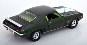 CHEVROLET COPO CAMARO DICK HARRELL 1969 DARKGREEN-METALLIC WHITE — фото 2