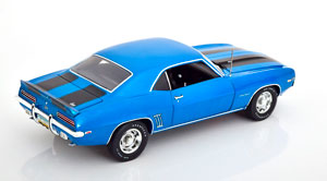 CHEVROLET CAMARO Z/28 1969 BLUEMETALLIC BLACK — фото 2