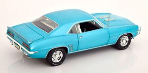 CHEVROLET CAMARO RS 350 1969 LIGHTBLUE — фото 2