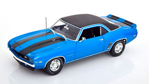CHEVROLET CAMARO Z/28 1969 BLUEMETALLIC FLATBLACK