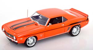 CHEVROLET YENKO CAMARO 1969 ORANGE BLACK
