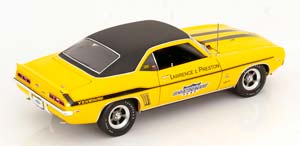 CHEVROLET YENKO CAMARO SC/SS/E LAWRENCE PRESTON 1969 YELLOW MATT-BLACK — фото 2