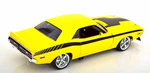 DODGE CHALLENGER TRANS AM STREETFIGHTER 1971 YELLOW BLACK — фото 2
