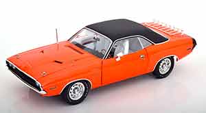 DODGE CHALLENGER R/T 1970 ORANGE FLATBLACK