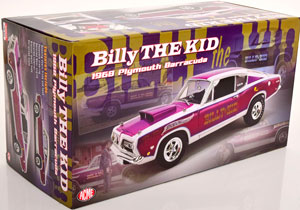 PLYMOUTH BARRACUDA BILLY THE KID 1968 PURPLE WHITE — фото 5