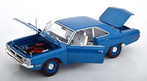DODGE DART SWINGER 1970 BLUEMETALLIC — фото 3
