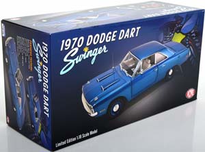 DODGE DART SWINGER 1970 BLUEMETALLIC — фото 5