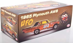 PLYMOUTH AWB UFO 1965 GOLDEN-METALLIC BLACK — фото 4