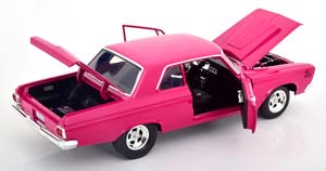 PLYMOUTH BELVEDERE 426 HEMI CUSTOM 1965, DARK PINK — фото 3