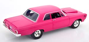 PLYMOUTH BELVEDERE 426 HEMI CUSTOM 1965, DARK PINK — фото 2