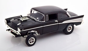 CHEVROLET BEL AIR GASSER NIGHT STALKER 1957 BLACK