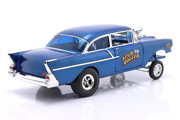 CHEVROLET 150 GASSER HIGH ROLLER YEAR 1957 BLUE / ШЕВРОЛЕ 150 ГАССЕР ХИГХ РОЛЛЕР СИНИЙ — фото 2