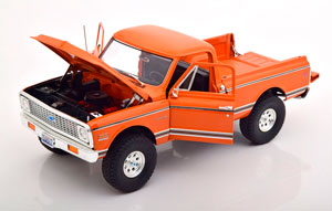CHEVROLET K-10 4X4 ALPHA COLLECTIBLES 1972 ORANGE — фото 3