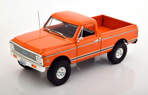 CHEVROLET K-10 4X4 ALPHA COLLECTIBLES 1972 ORANGE — фото 1