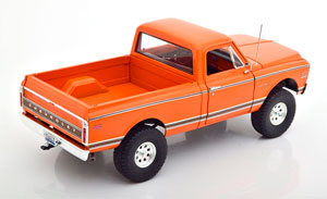 CHEVROLET K-10 4X4 ALPHA COLLECTIBLES 1972 ORANGE — фото 2