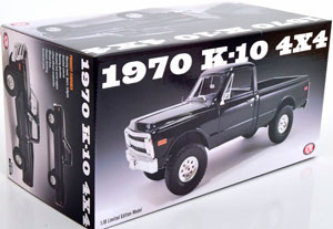 CHEVROLET K-10 4X4 PICK UP 1970 BLACK — фото 5