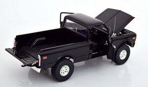 CHEVROLET K-10 4X4 PICK UP 1970 BLACK — фото 4